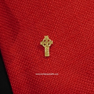 Celtic Cross Lapel Pin | Celtic brooch | Religious Pins | Irish Cross | Lapel Pins | Irish Blessing