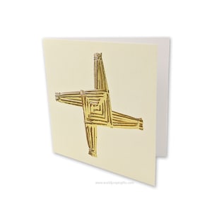 6 cartes Croix de Sainte-Brigide | Bloc-notes Imbolc | Irlande | Sainte-Brigide | Sainte-Brigitte | Croix de Sainte-Brigitte | Croix celtique