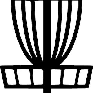 Disco Golf Basket svg eps dxf cnc plasmas láser cricut silhouette cuttable stencil vector clip art cut pattern vinyl décor wall art