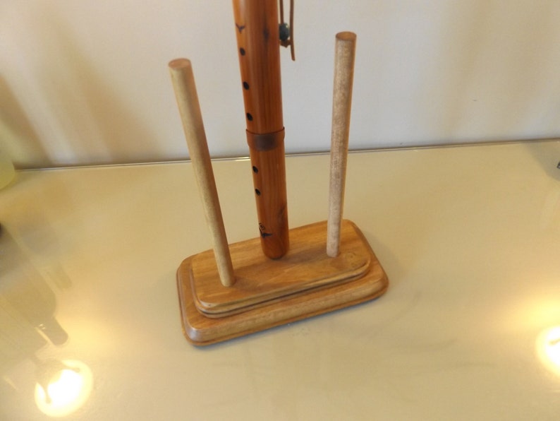 Native American Flute Stand. Space for 3 Flutes Etsy