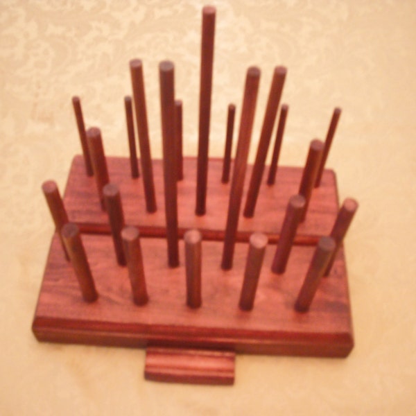 Fluted Sounds of Music in One Organized Place.  Compact Native American Flute Stand.