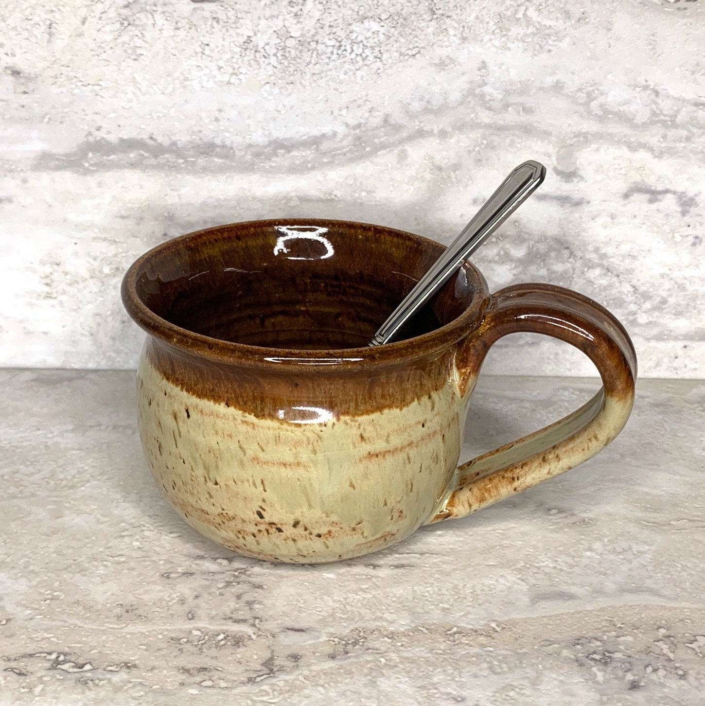 Soup Mug Handmade Pottery Soup Mug Ready to Ship Etsy UK