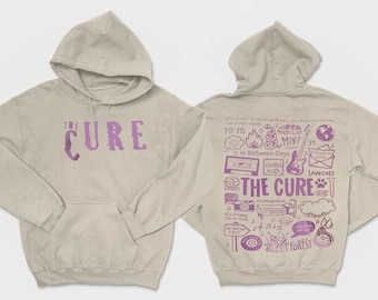 The Cure Album 1992 Wish Tour Shirt, The Cure Album T-shirt, 1992 Wish Tour Sweatshirt, Graphic The Cure Album Hoodie, Vintage Wish Tour Tee