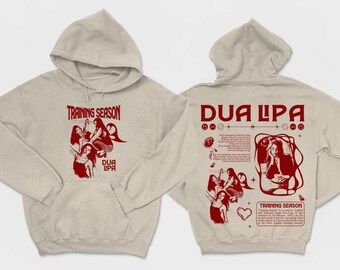 Dua Lipa Training Season Album 2 Side Shirt, Dua Lipa Hoodie, Training Season Trending Shirt, Album Tracklist Tee, Dua Lipa Merch Size S-5XL