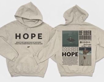 Mercancía Vintage Hope Tour 2023, camiseta NF Hope Tour, camiseta NF Hope Tour 2023, camiseta Rapper NF Fan, diseño de logotipo único de nf Sudadera con capucha unisex