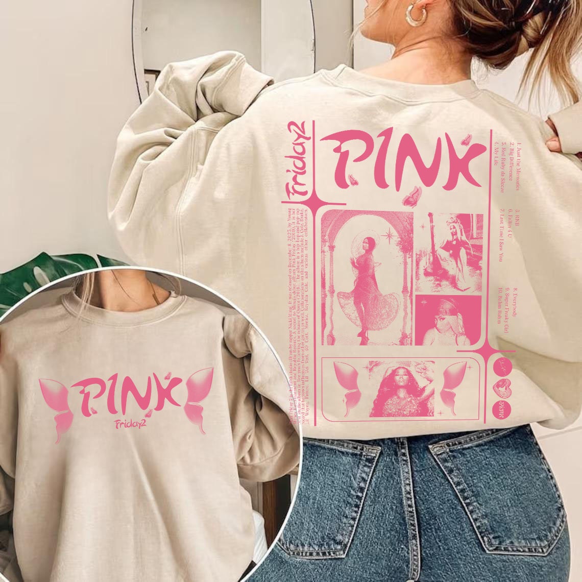 Nicki Minaj Pink Friday 2 Tour Shirt, Gag City Hoodie