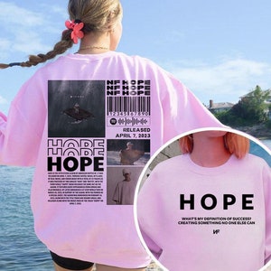 Vintage Hope Tour 2023 Merch, NF Hope Tour Shirt, NF Hope Tour 2023 Shirt, Rapper NF Fan Shirt, nf unique logo design Unisex Hoodie image 4