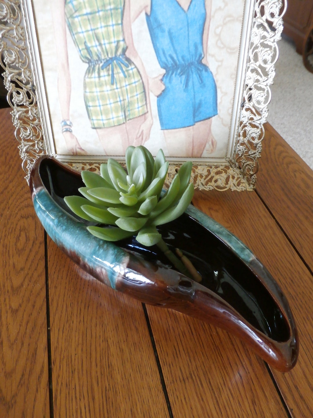 Vintage Pottery Made in Japan Planter Etsy