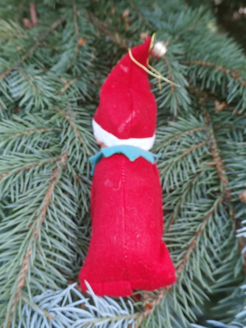 Vintage Elf Pixie Knee Hugger Large Christmas