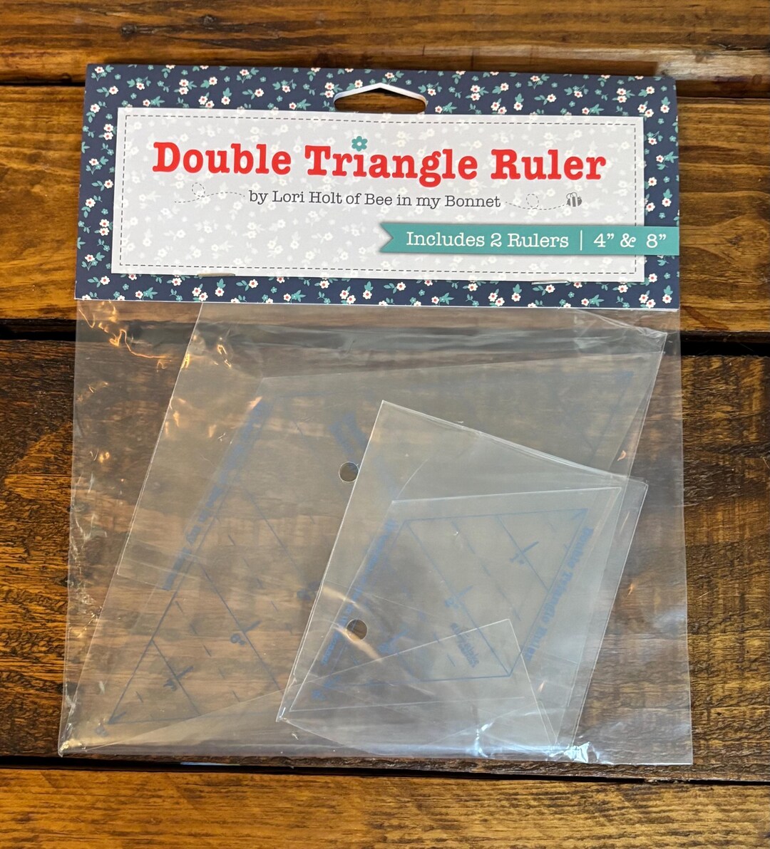 Double Ruler Traith Lori Holt Double Triangle Ruler Set for Quilting or Sewing - Etsy