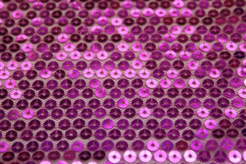 Sequin Fabric Sewed on Polyester Mesh All Over 5mm Sequins Etsy