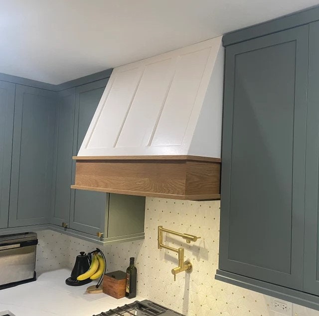 Custom Kitchen Exhaust Hood with Brass Inlay Custom Color on Maple -  Clearwater, FL Patch