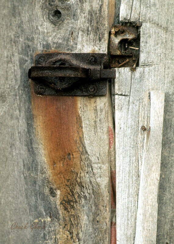 Items similar to Barn Door Latch, Rustic Old Door Latch, Latch on Barn
