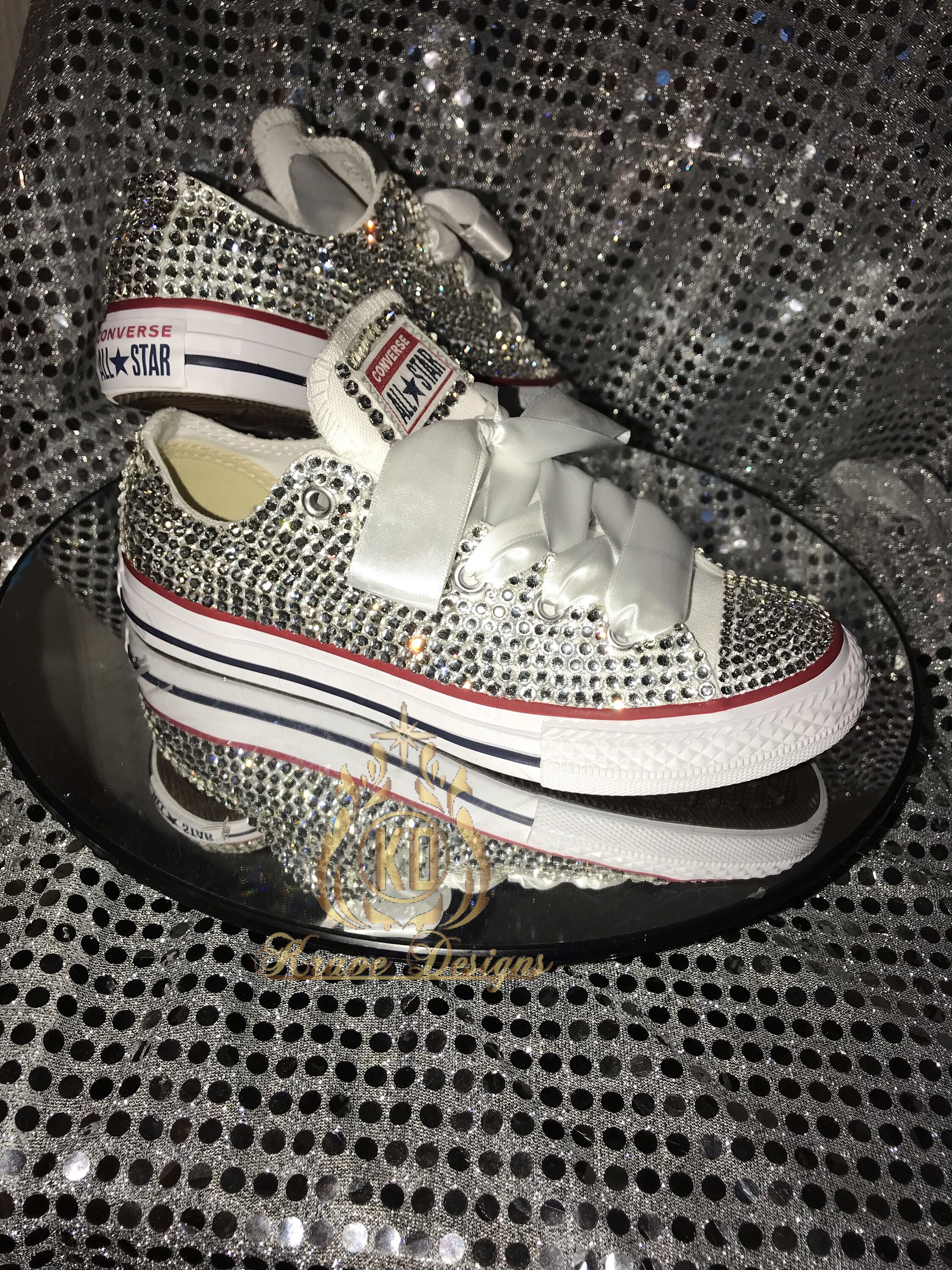 rhinestone chuck taylors