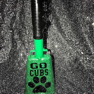 Glitzer Gameday Cowbell Noisemaker, Pep Rally Noisemaker, Cheer Squad Cowbell