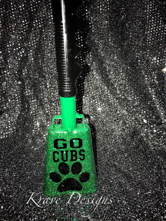 Glitter Gameday Cowbell Noisemaker Pep Rally Noisemaker Etsy