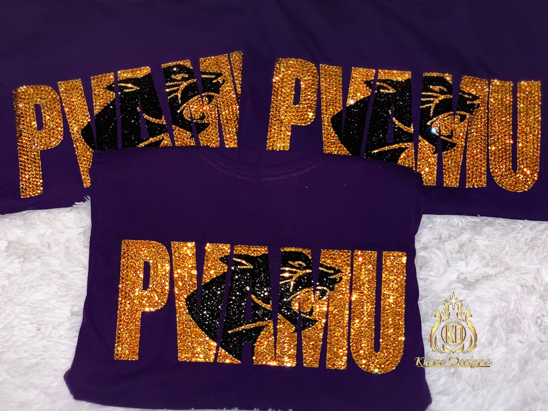 PVAMU Bling Shirt, College Bling Shirt, Mascot Shirt, Team Spirit