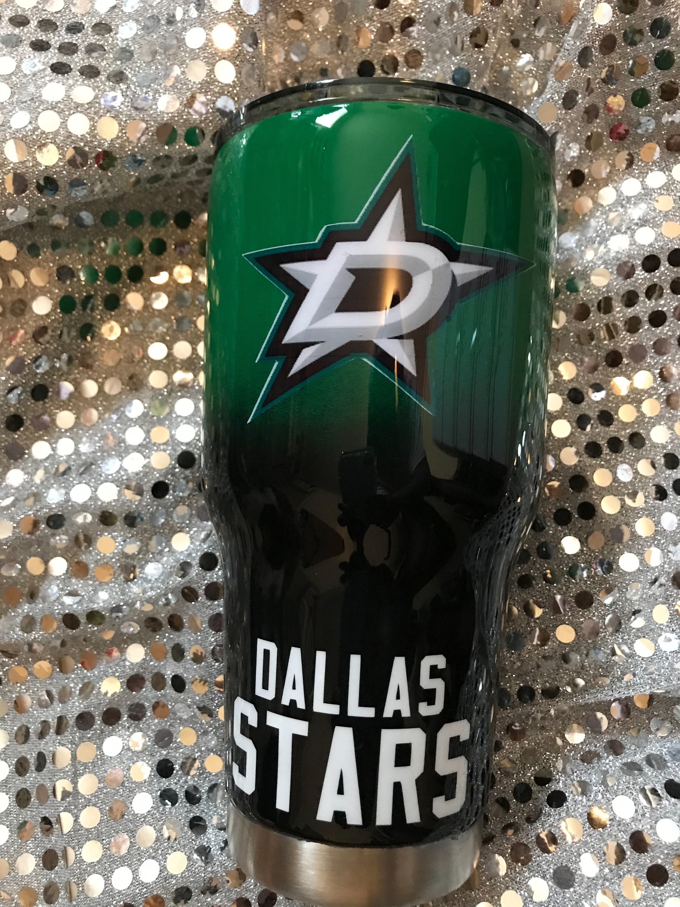 Mens NHL Dallas Stars Team Logo Tank Top