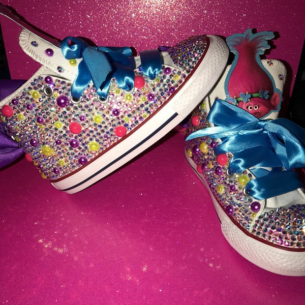Youth/Toddler Bling Chuck Taylor Shoes, Bling Shoes, Newborn Shoes, Rhinestone Chuck Taylor, Birthday Shoes