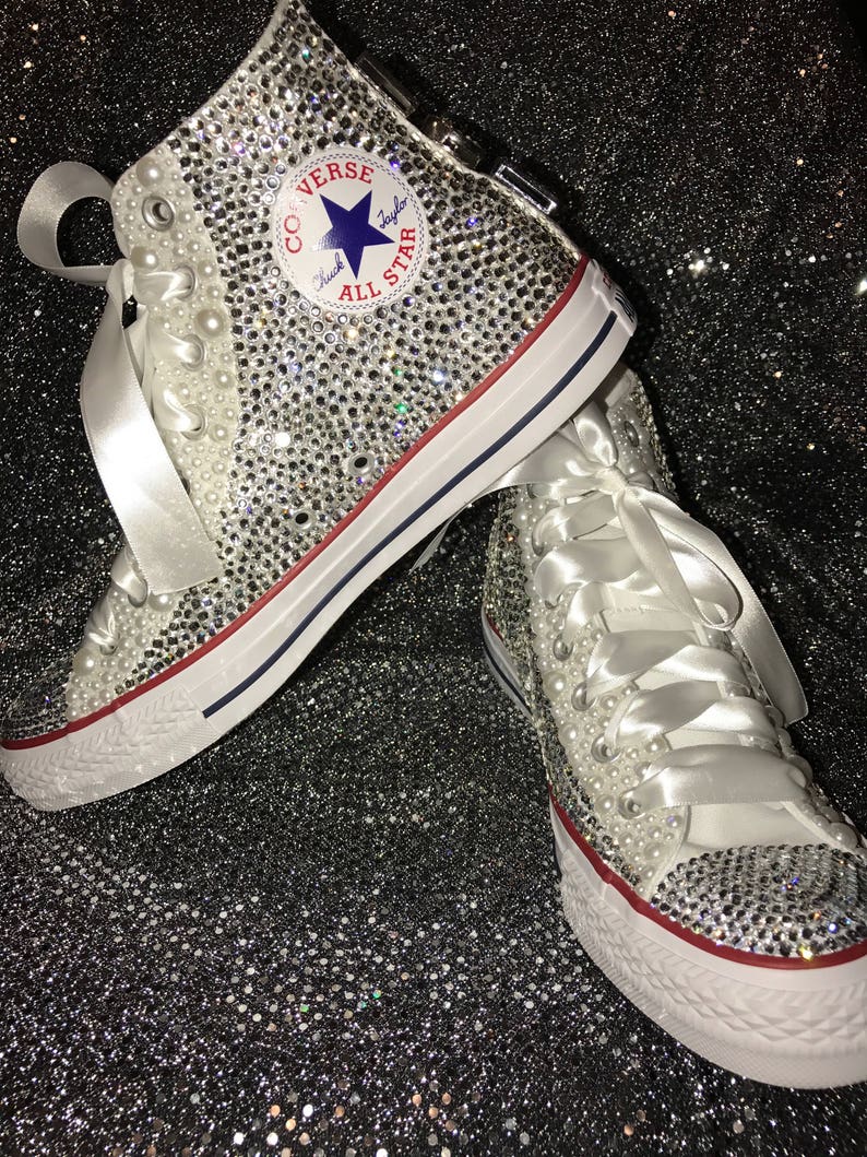 converse with rhinestones