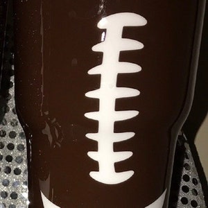 Football Tumbler, Football Yeti Cup, High School Football