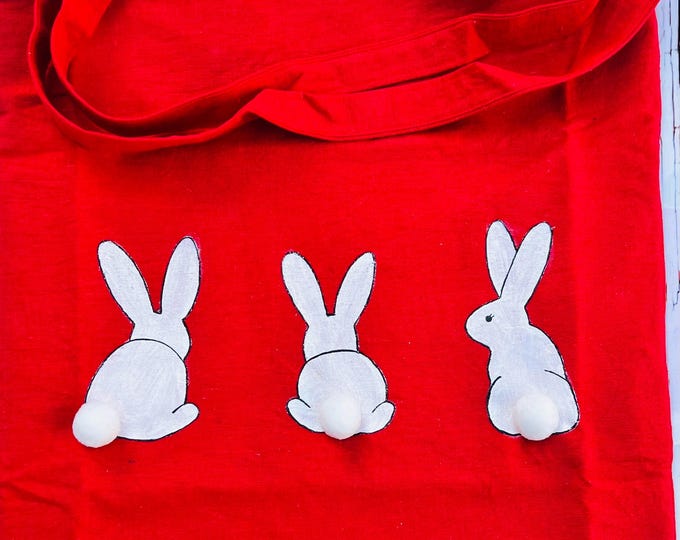 Bunny Tote Bag