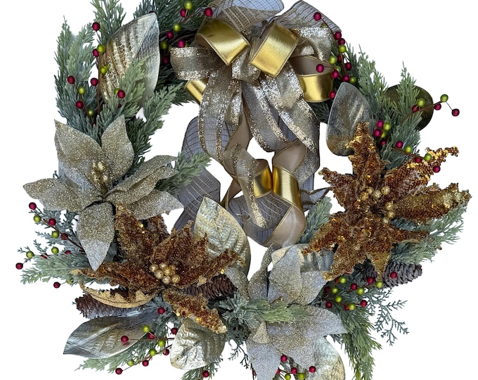 HOLIDAY GOLDEN WREATH