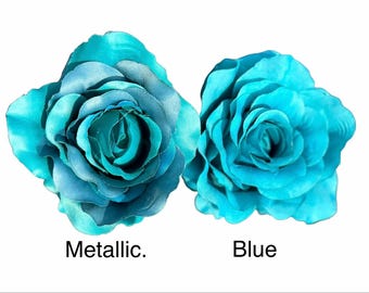 Rose Stem 5 Pack- Turquoise
