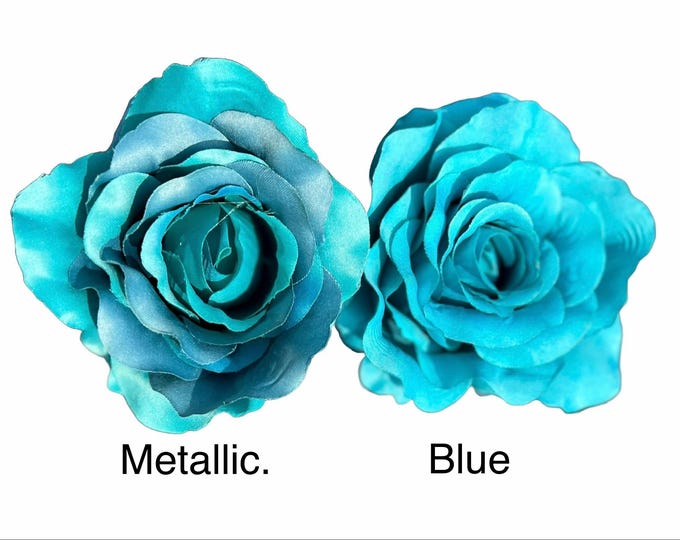 Rose Stem- Turquoise