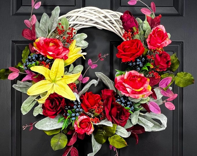 ROSE WREATH - YEARAROUND