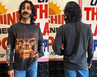 testament giant L vintage Tシャツ Vintage 1999 Testament the Gathering Long Sleeve Shirt