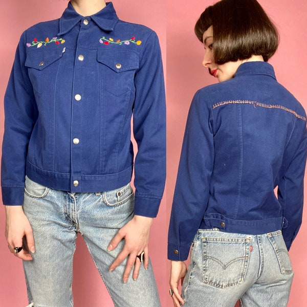 Vintage Early 1970s Rare Levis for Gals Moleskin Jacket | Women's Size Medium