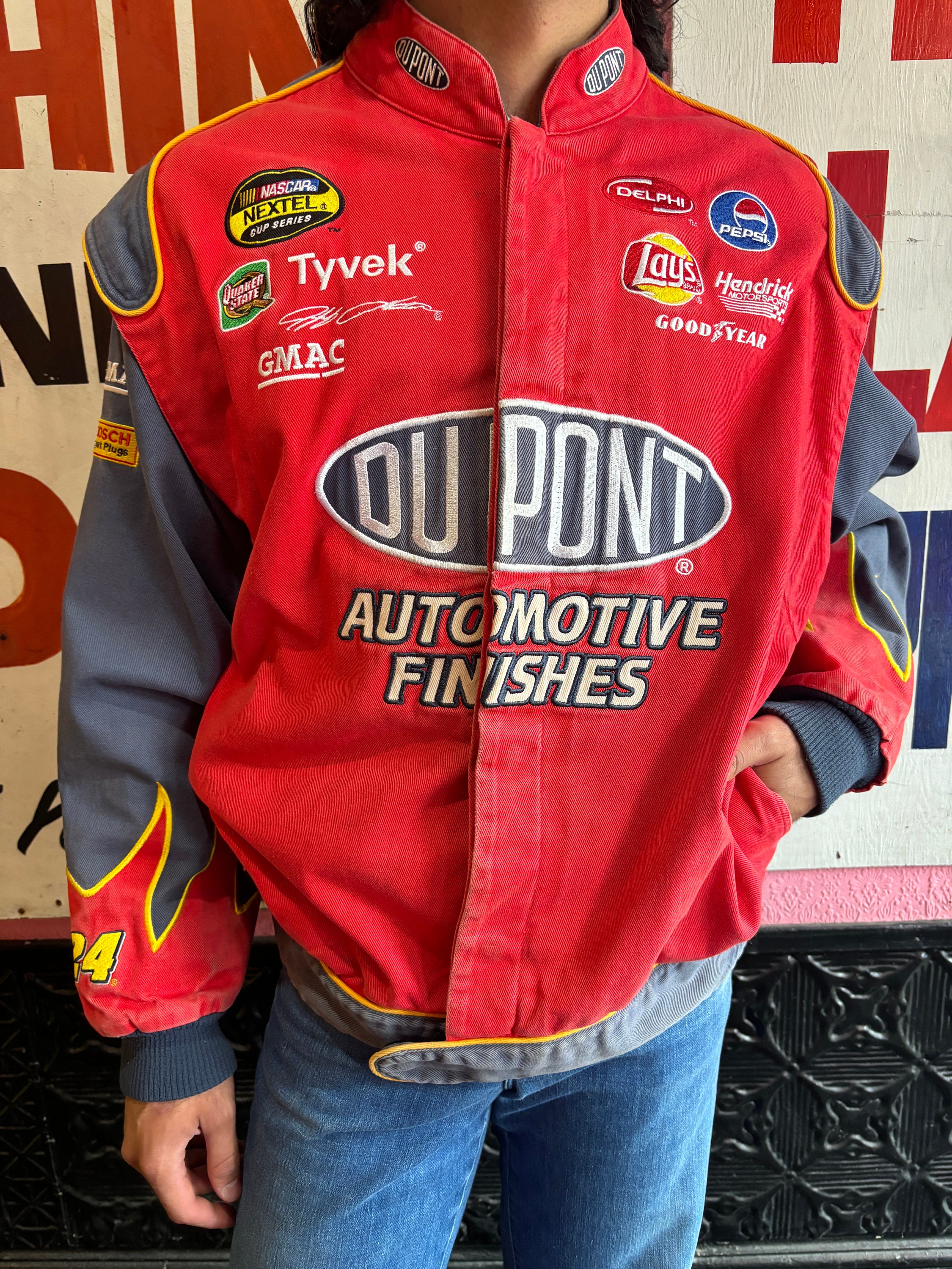 1990s Jeff Gordon Nascar Racing Jacket | Size Large - Etsy