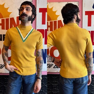 1960s Knit Shirt Men - Etsy