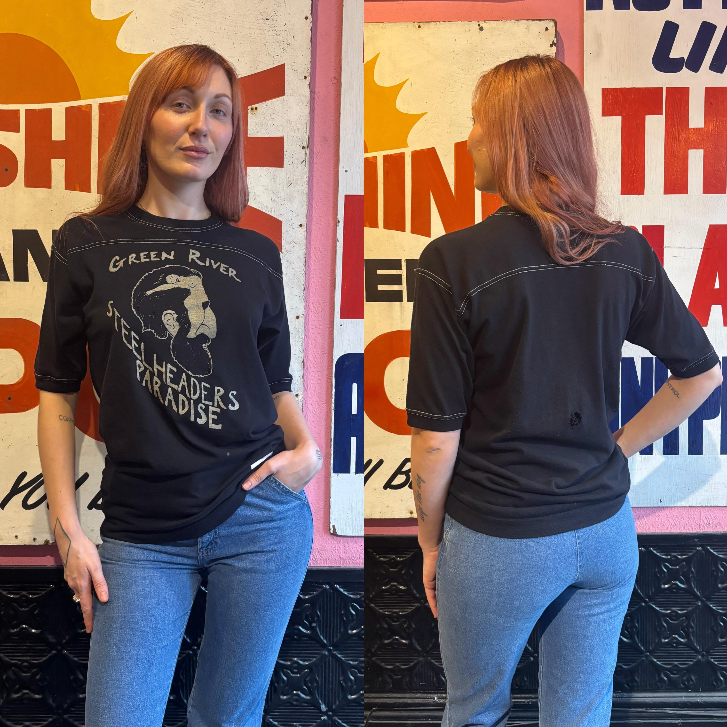 1980s Green River Steel Headers Paradise T-Shirt | Size Large