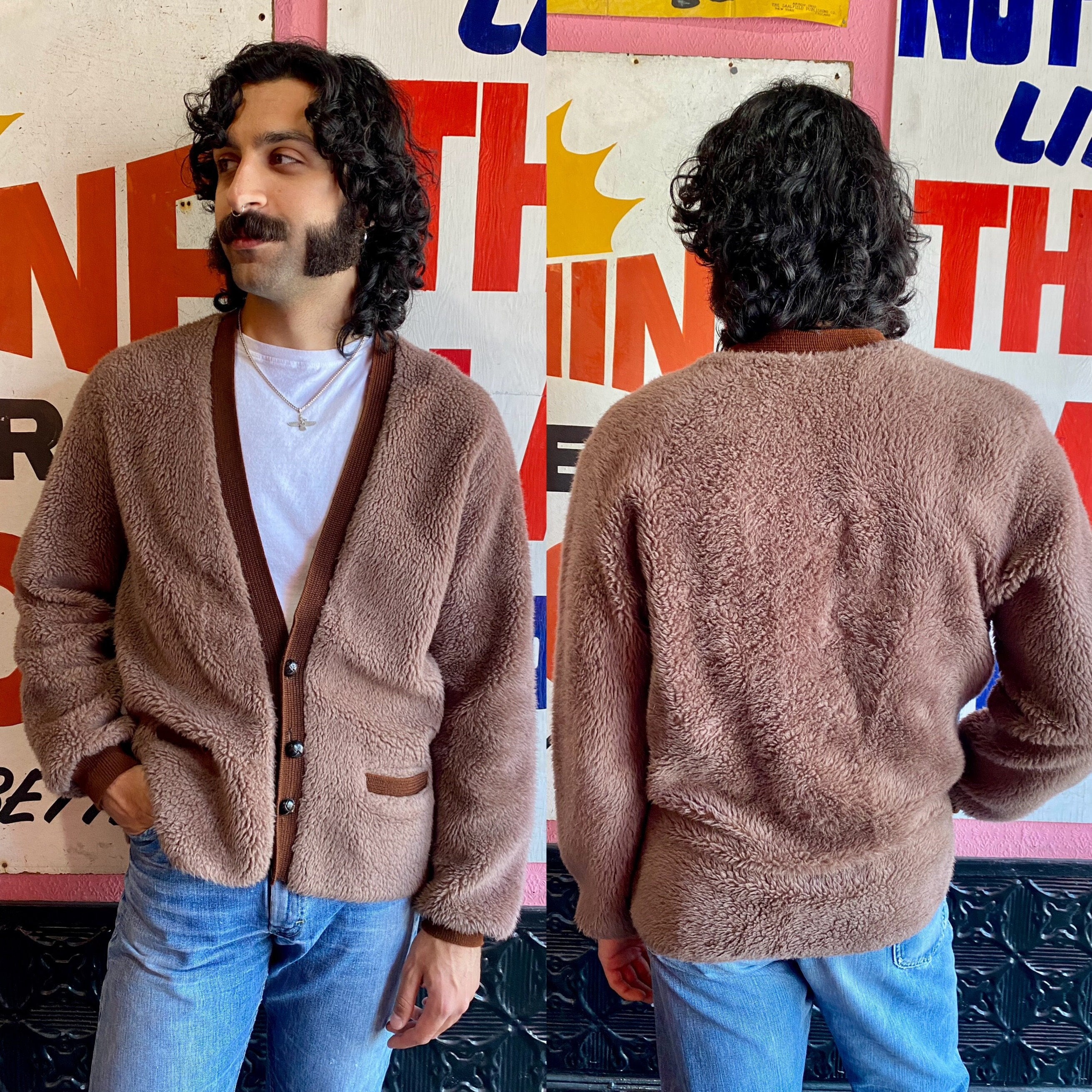 Vintage 60s Mohair Cardigan - Etsy Vintage 60s Mohair Cardigan - Etsy