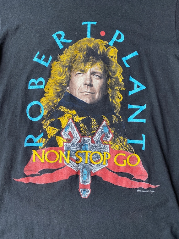 Vintage Robert Plant 1988 Non Stop Go Tour T-Shir… - image 6