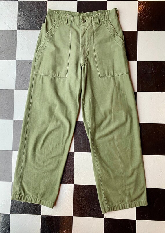 1969 Cotton Sateen OG-107 Type I Trousers | 28" x 