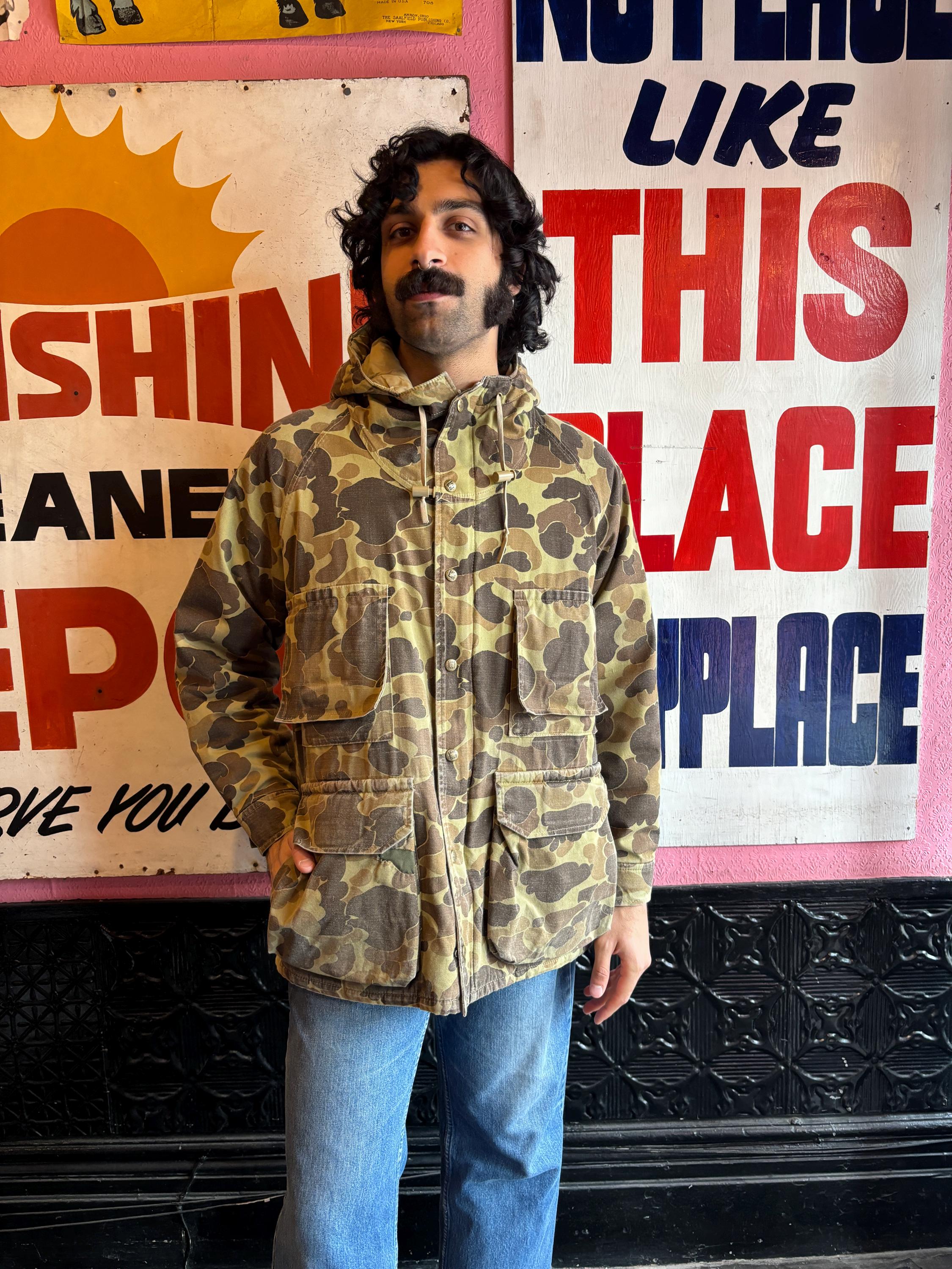 1980s Columbia Sportswear Company Gortex Frog Camo Jacket