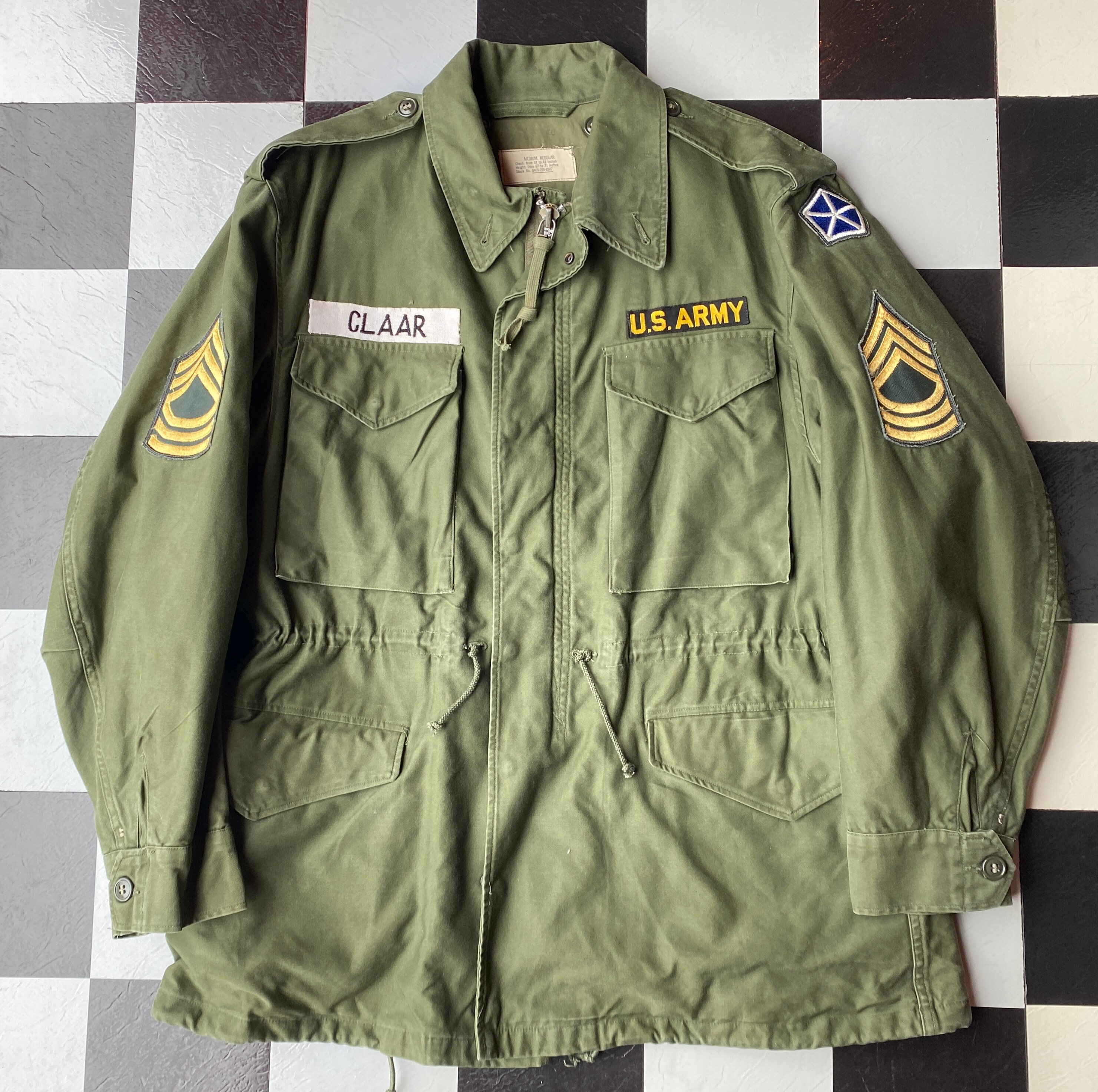 50s US ARMY / M-51 mod coat