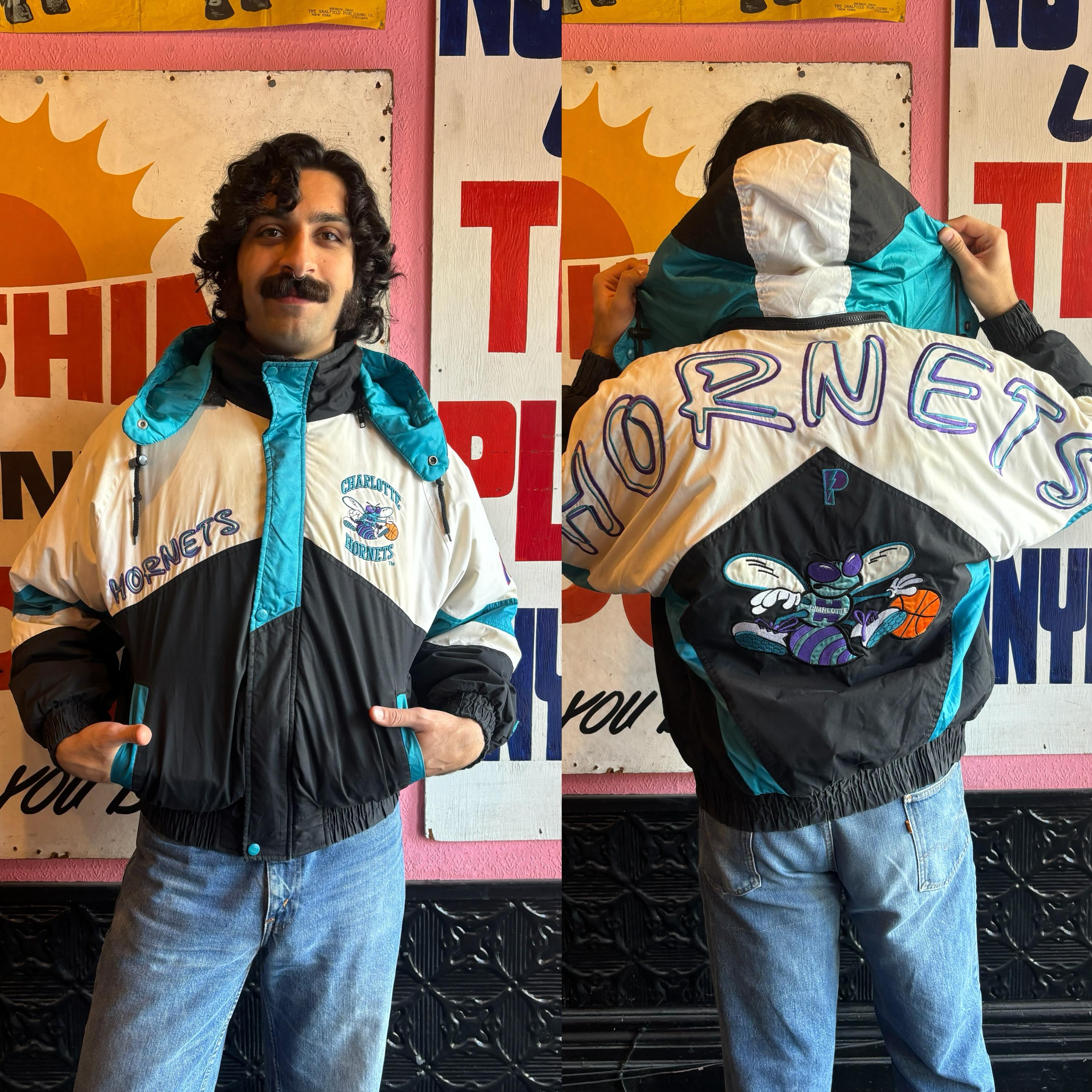 90s Hornets Jacket - Etsy 90s Hornets Jacket - Etsy