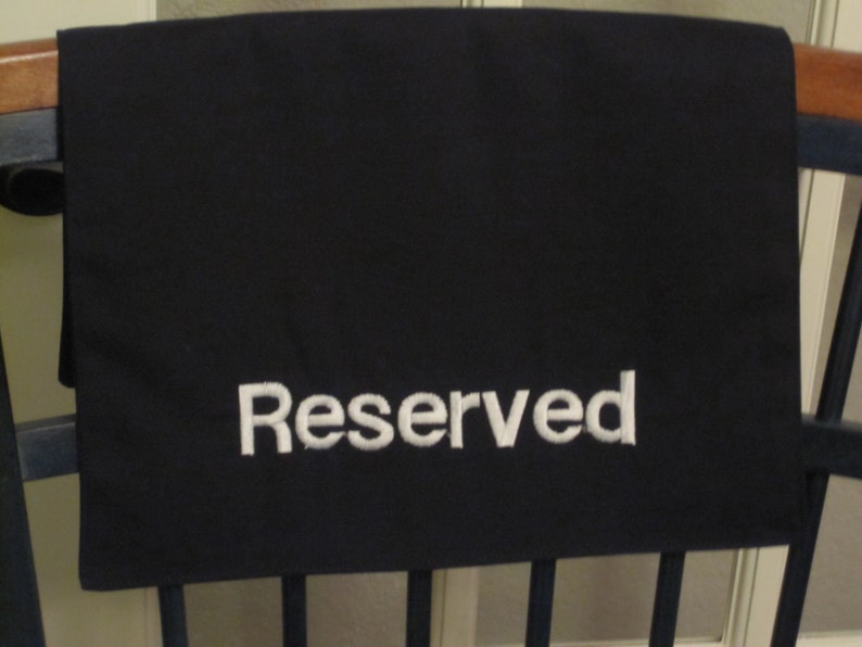 Pew Reserved Sign Reserved Seating Church Theater Venue Etsy