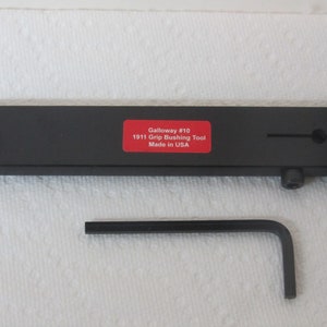 1911 Grip Bushing Tool. The Galloway #10