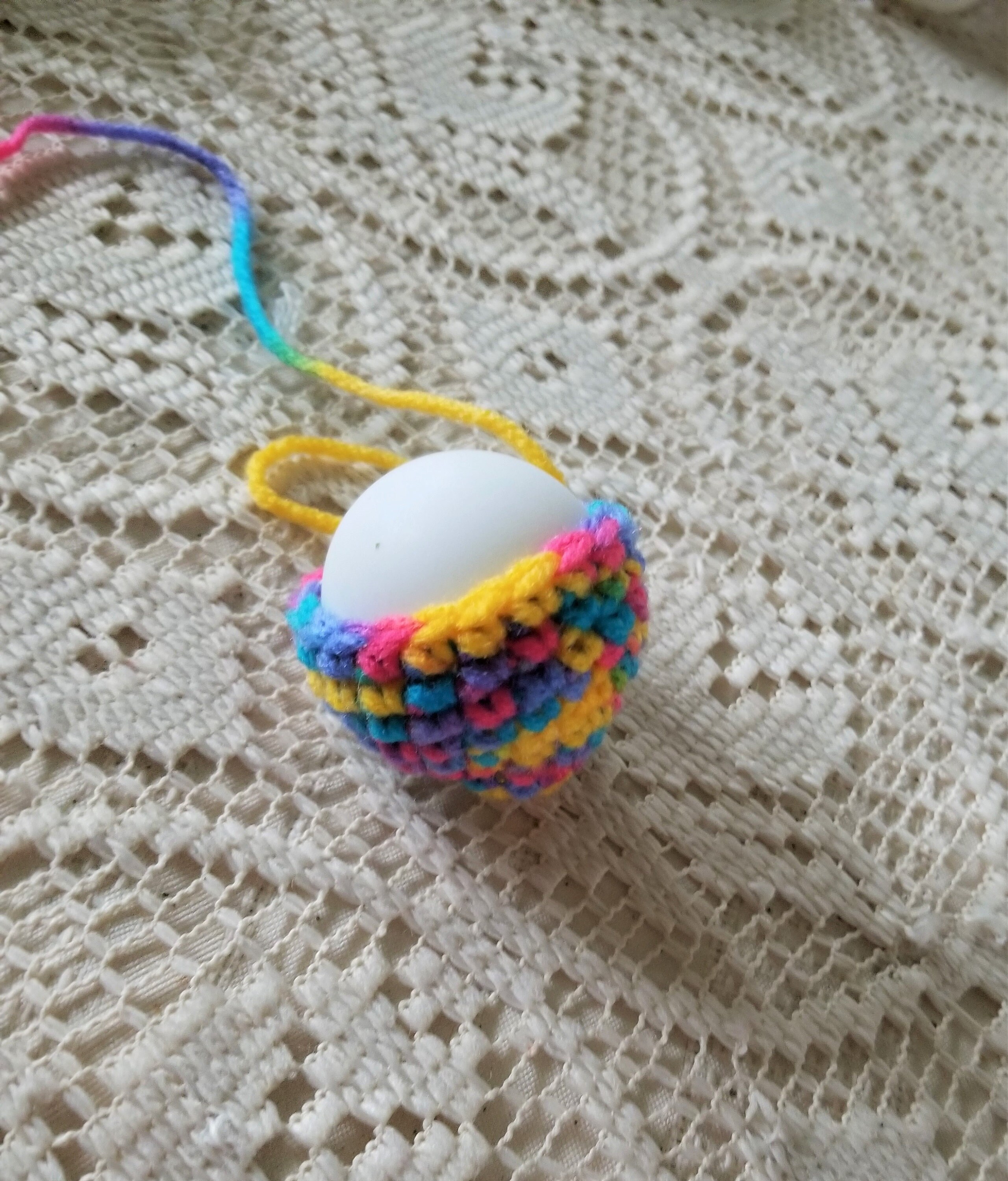 Crochet Cat Toy Balls Three of Assorted Colors Etsy