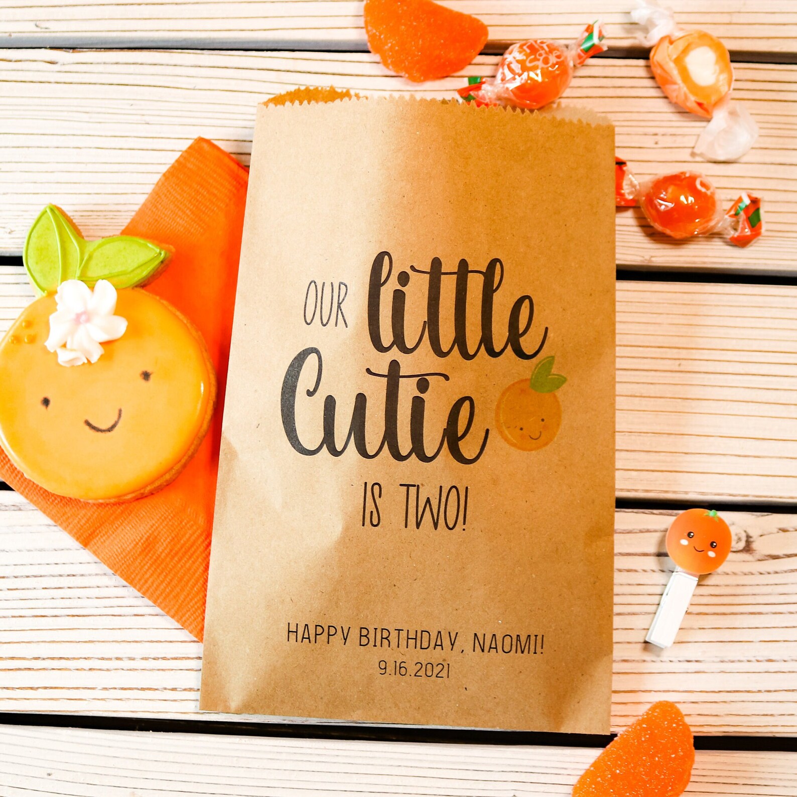 Birthday Party Favor Bags Party Favors Two Birthday Party Etsy