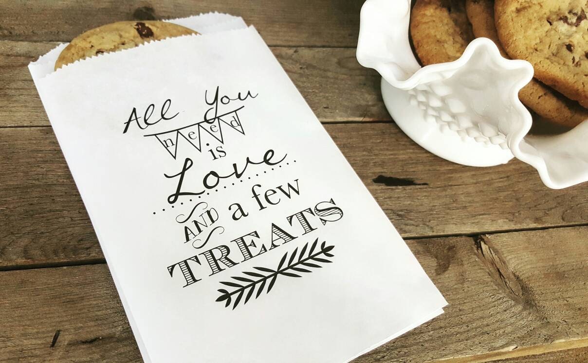 Favor Bags Wedding Favor Bags Bridal Shower Treat Bags Etsy