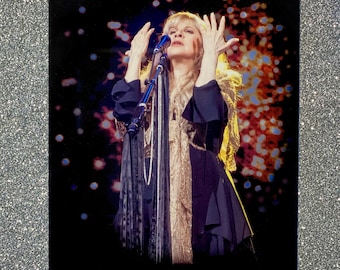 Stevie Nicks "Gold Dust Woman" 2 Acrylic Plastic Magnet Original Photo