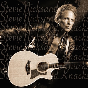 Lindsey Buckingham Intense Guitar original photo prints