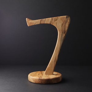 Headphone Stand Various Wood Species / Holder Solid Wood Over-the-ear headphone storage Ambrosia Maple