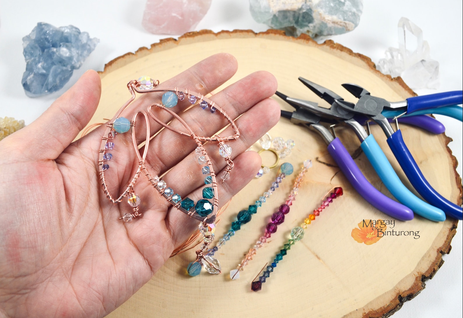 DIY wire craft kit for beginners Suncatcher adult crafting Etsy